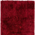 8' X 10' Red And Natural Shag Hand Tufted Area Rug