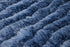 8' X 10' Blue And Dark Blue Shag Hand Tufted Area Rug