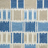 8' X 10' Blue Ivory And Beige Wool Geometric Hand Tufted Area Rug