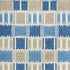 8' X 10' Blue Ivory And Beige Wool Geometric Hand Tufted Area Rug