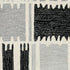8' X 10' Gray Ivory And Charcoal Wool Geometric Hand Tufted Area Rug