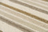 8' X 10' Ivory Beige And Brown Wool Striped Hand Tufted Area Rug