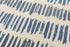 8' X 10' Ivory Blue And Charcoal Wool Striped Hand Tufted Area Rug