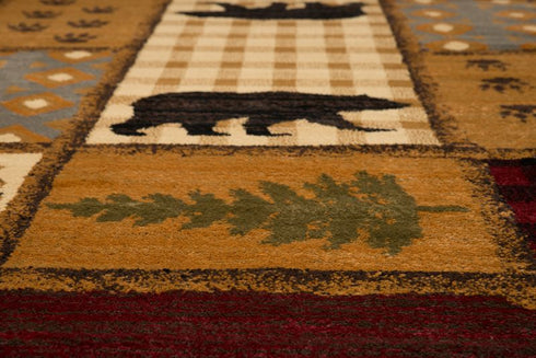 United Weavers Affinity Lodge Mosaic Multi Area Rug