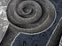3D Spiral Swirls Modern Area Rug- Multicolor