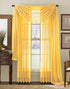 Celine Sheer Window Curtain Scarf 54 x 216 in.