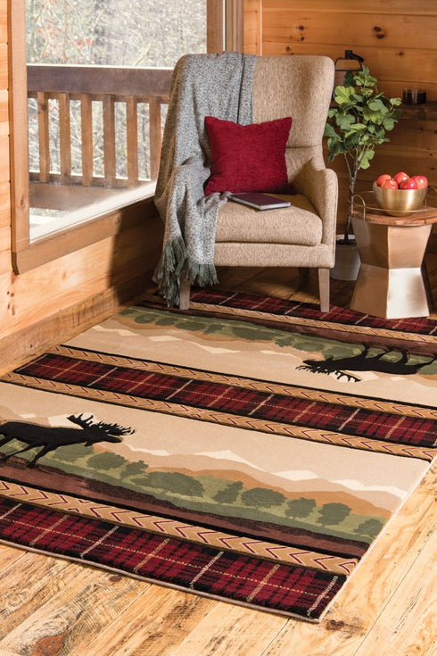 United Weavers Cottage Rose Hill Beige Area Rug