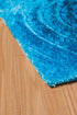 United Weavers Finesse Fluffy Blue Shag Area Rug