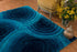 United Weavers Finesse Fluffy Blue Shag Area Rug