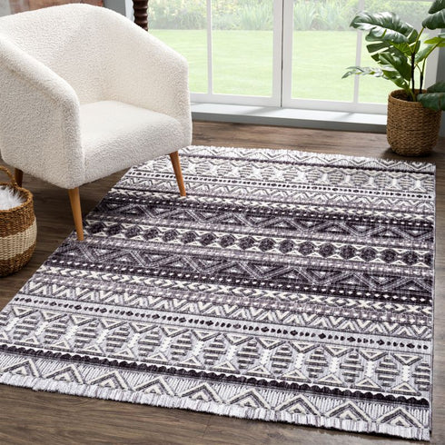 United Weavers Chelsea Lutz Grey Area Rug