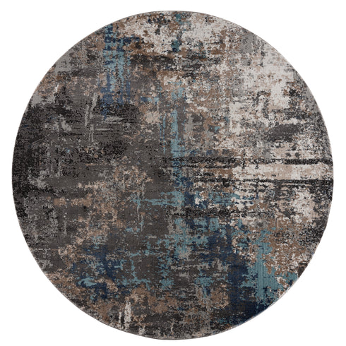 United Weavers Portsmouth Modern Fusion Blue Area Rug