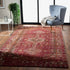 Deep Red Traditional Area Rug