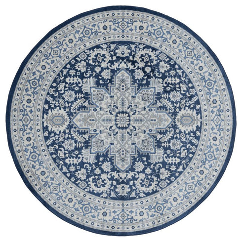United Weavers Clairmont Bari Denim Blue Area Rug