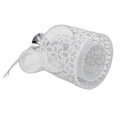 Retro White Floral Pendant Ceiling Lamp