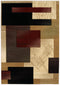 United Weavers Contours Mondavi Burgundy Area Rug