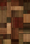 United Weavers Contours Transition Brown Area Rug