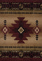 United Weavers Contours Flagstaff Red Area Rug