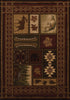 United Weavers Contours Cabin Chalet Brown Area Rug