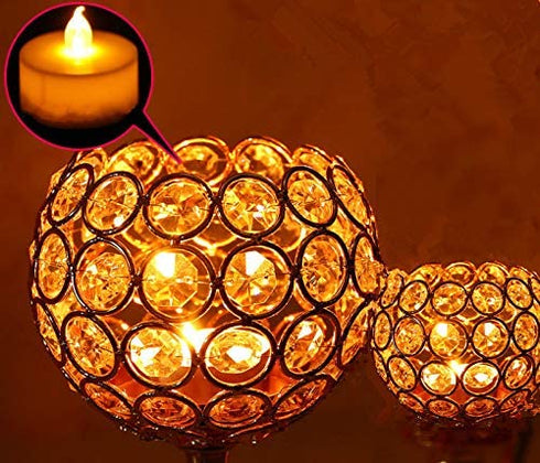 Adore the Decor™ 3 Arm Crystal Beaded Candelabra - 21"