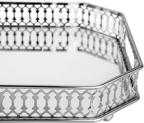 Adore the Decor™ 14" Rectangular Tray/Jewelry Holder with Mirrored Base