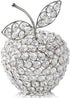 Adore the Decor™ Silver Crystal Apple Decor - 7"