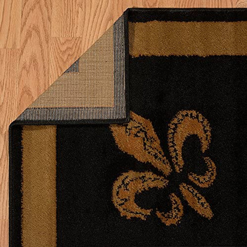 United Weavers Affinity FDL Black Area Rug
