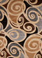 United Weavers Contours Frilly Tan Area Rug