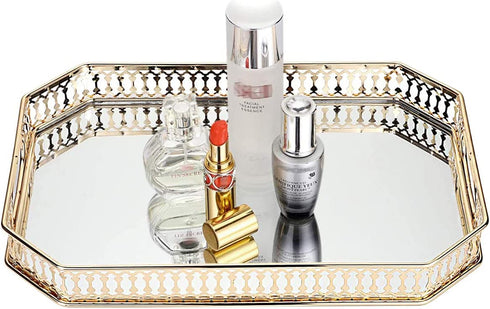 Adore the Decor™ 14" Rectangular Tray/Jewelry Holder with Mirrored Base