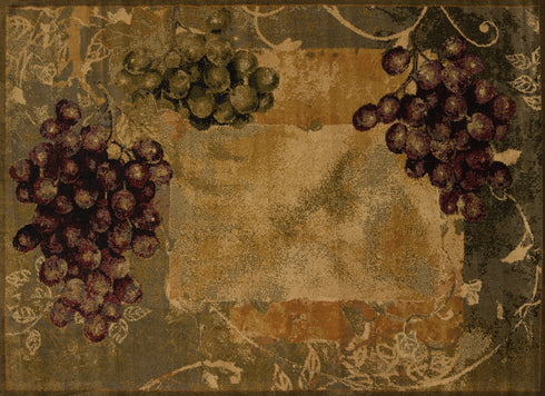 United Weavers Affinity Vineyard Green Area Rug