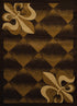 United Weavers Affinity Metairie Brown Area Rug