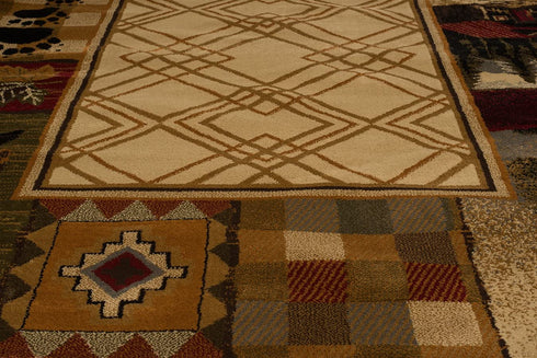 United Weavers Affinity Mountain Lake Natural Area Rug