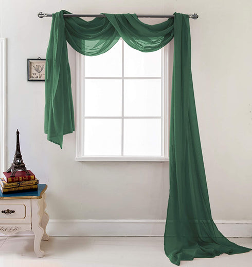 Adore the Decor™ Sheer Window Curtain Scarf 54 x 216 in.