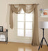 Celine Sheer Window Curtain Scarf 54 x 216 in.