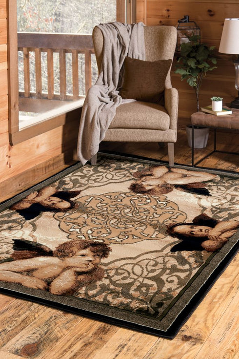 United Weavers Legends Cherubs Multi Area Rug