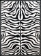 United Weavers Legends Zebra Skin Multi Area Rug
