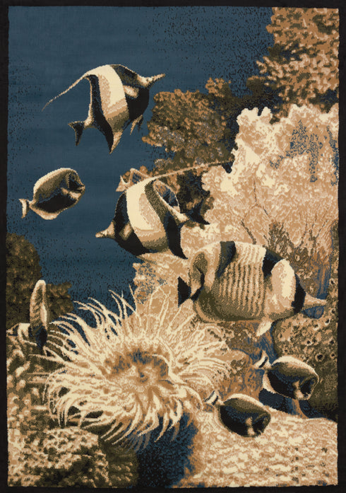 United Weavers Legends Blue Sea Multi Area Rug