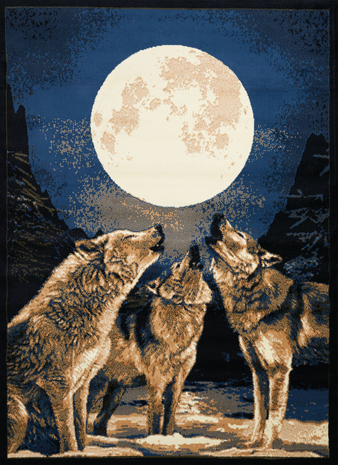 United Weavers Legends Howling Moon Multi Area Rug