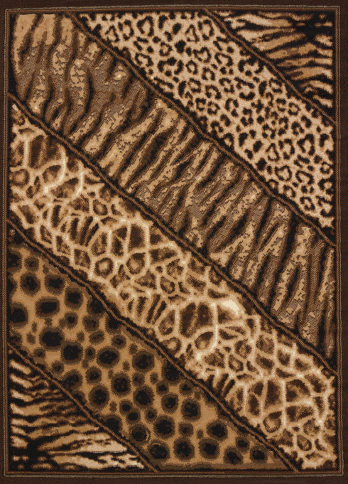 United Weavers Legends Slanted Safari Multi Area Rug