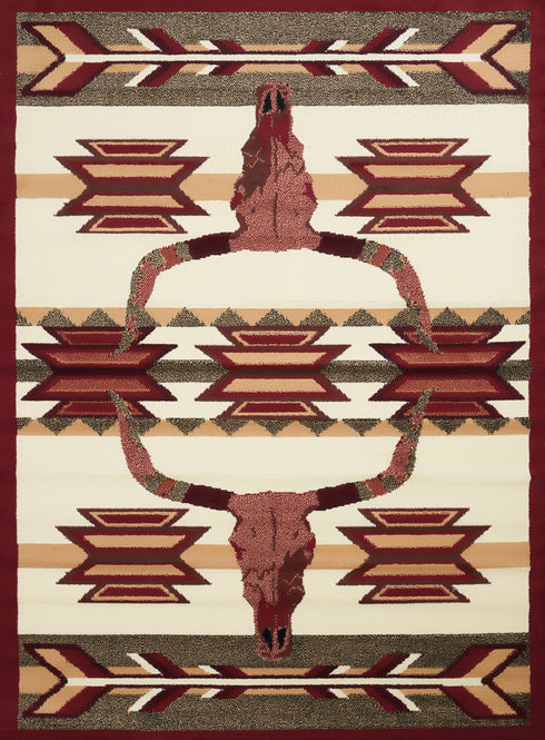United Weavers Legends Bone Arrow Multi Area Rug