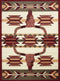 United Weavers Legends Bone Arrow Multi Area Rug