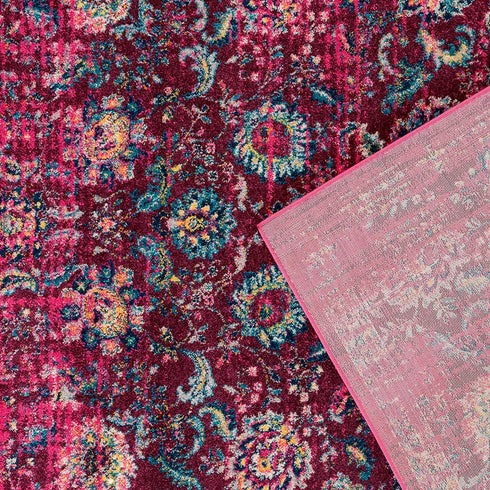 United Weavers Abigail Mirna Magenta Area Rug