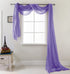 Celine Sheer Window Curtain Scarf 54 x 216 in.