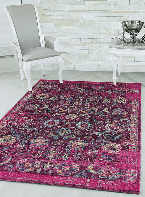 United Weavers Abigail Mirna Magenta Area Rug