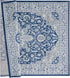 United Weavers Clairmont Bari Denim Blue Area Rug