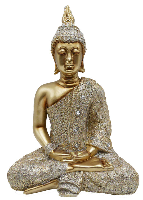 Adore the Decor™ Gold Sitting Buddha Statue - 16"