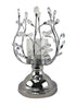 Adore the Decor™ Crystal Leaf Petals Candleholder - 15"