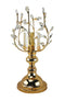 Adore the Decor™ Crystal Leaf Petals Candleholder - 19"