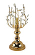 Adore the Decor™ Crystal Leaf Petals Candleholder - 19"