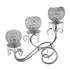 Adore the Decor™ 3 Arm Crystal Beaded Candelabra - 15"