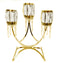 Adore the Decor™ 3 Arm Crystal Candelabra - 12"